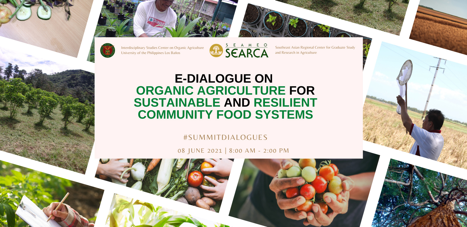 E-Dialogue On Organic Agriculture For Sustainable And Resilient Community Food Systems