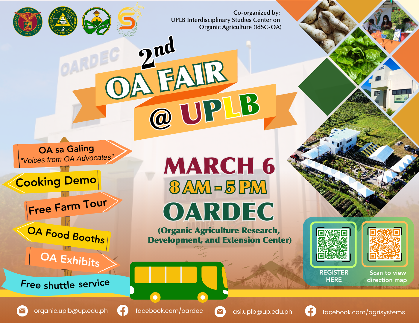 UPLB Gears Up for Organic Agriculture (OA) Fair 2024