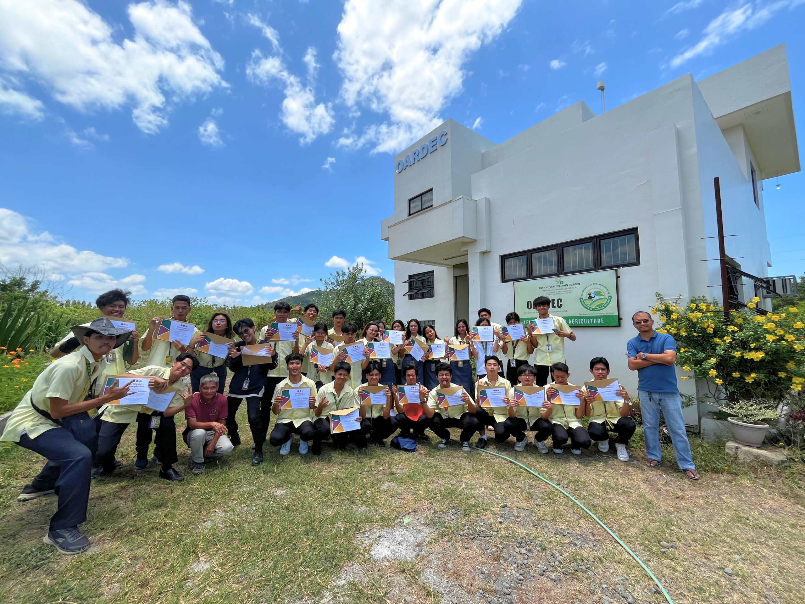 Shaping Future OA Advocates: UPLB-OARDEC and LBSHS Collaborative Work Immersion Program